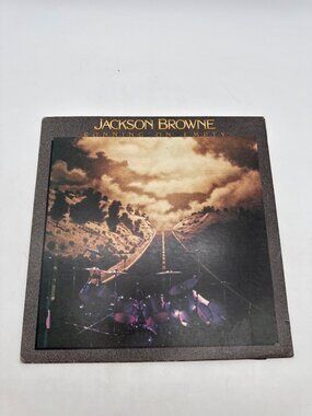Jackson Browne Running On Empty Vinyl Record LP 1977 Asylum Records With Cover